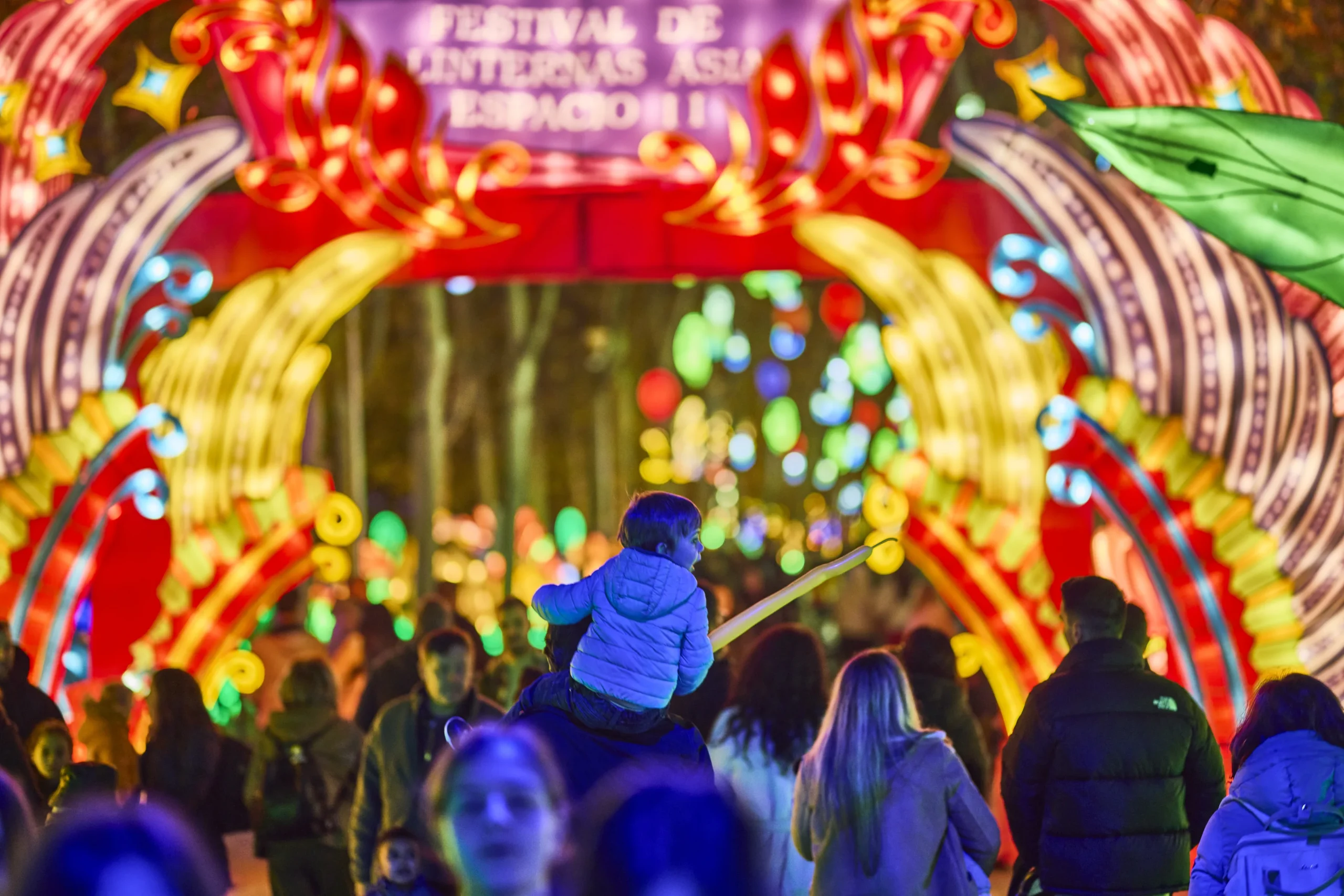 parque navidad madrid
